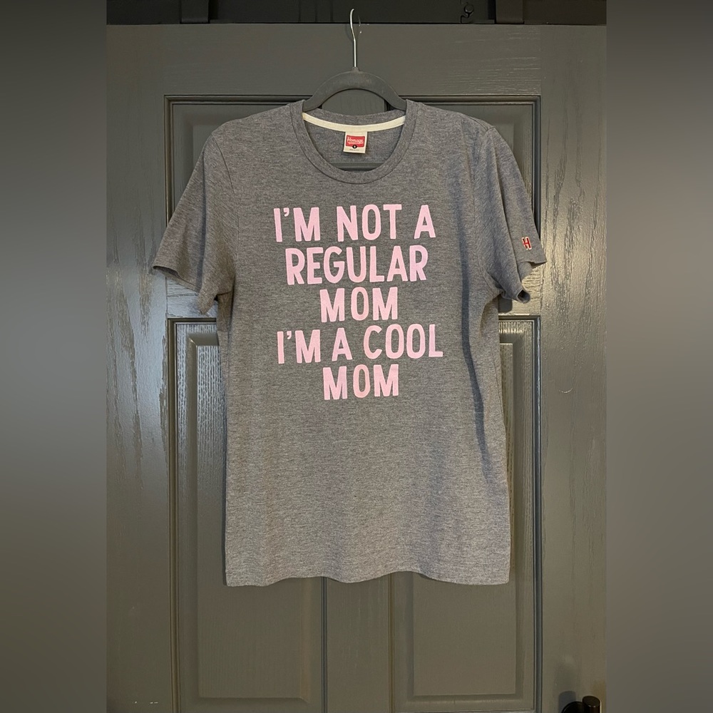 Homage “Mean Girls Mom” Tee - Grey, Size S
